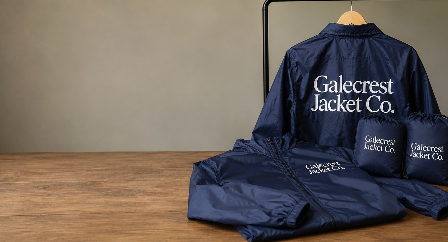 Custom printed windbreakers with logo