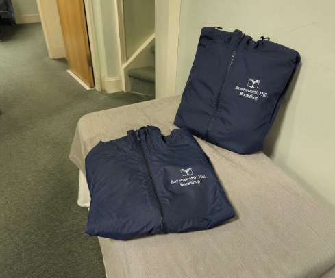 Promotional custom windbreakers with company logo