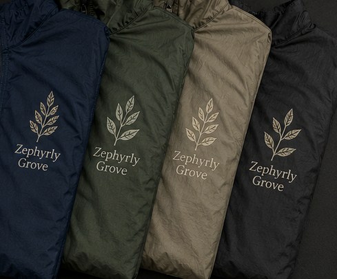 Windbreakers with logo printing